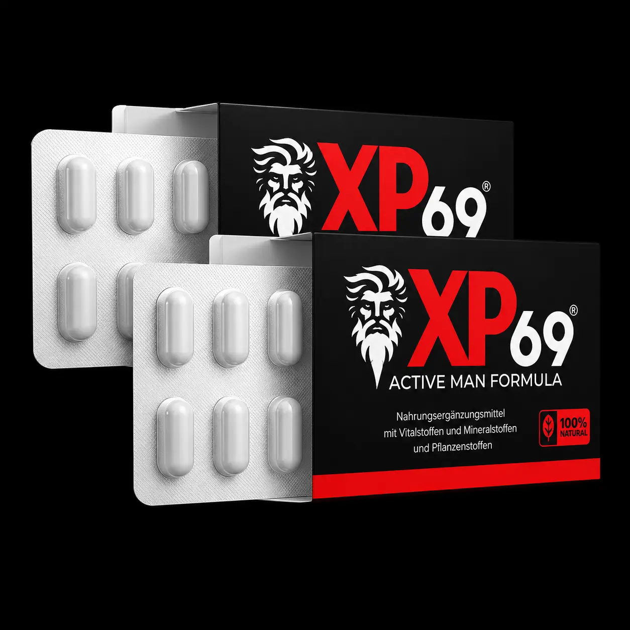 XP69 Active Man Formula — offizielle Packung